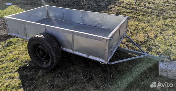 Телега для минитрактора