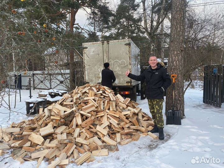Дрова. Колотые