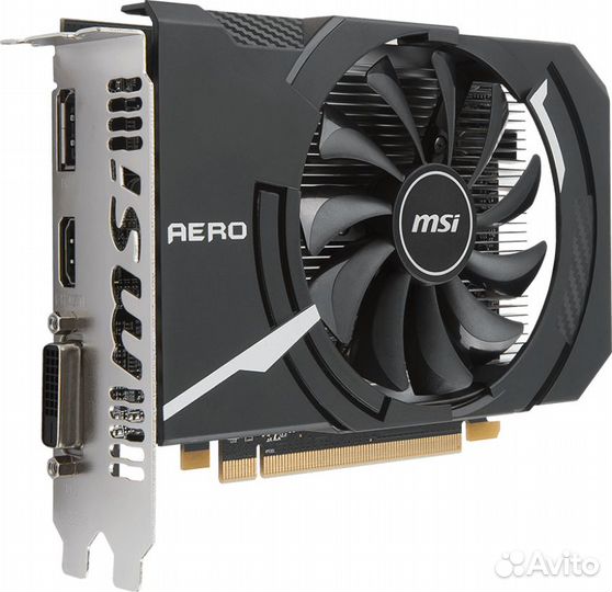AMD Radeon RX 550 MSI PCI-E 4096Mb (RX 550 aero IT
