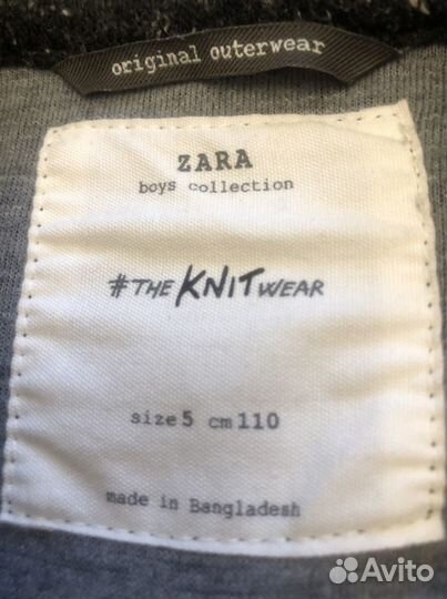 Пиджак Zara 110 (5 лет)