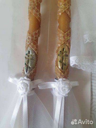 Свечи монастырские, венчальные, освященные