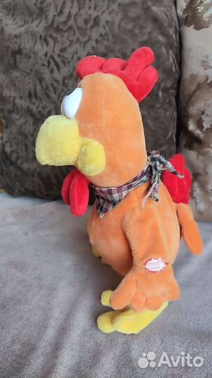 Танцующий и поющий петух высотой 36 см