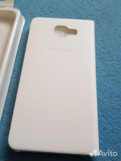 Оригинал Чехол Flip Wallet Samsung A5 (2016) белый