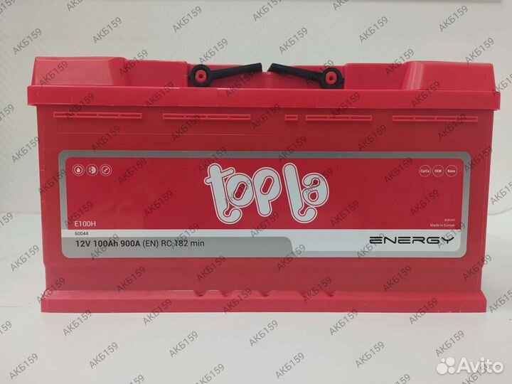 Аккумулятор Topla 100Ач 900А
