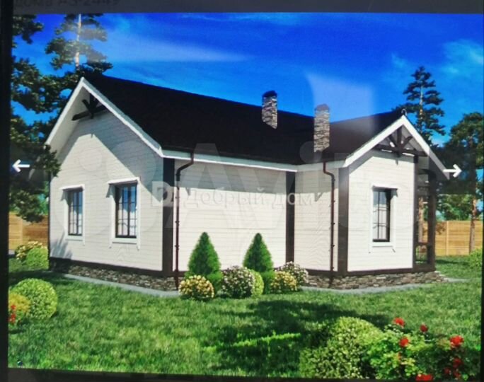 Дом 98 м² на участке 7 сот.