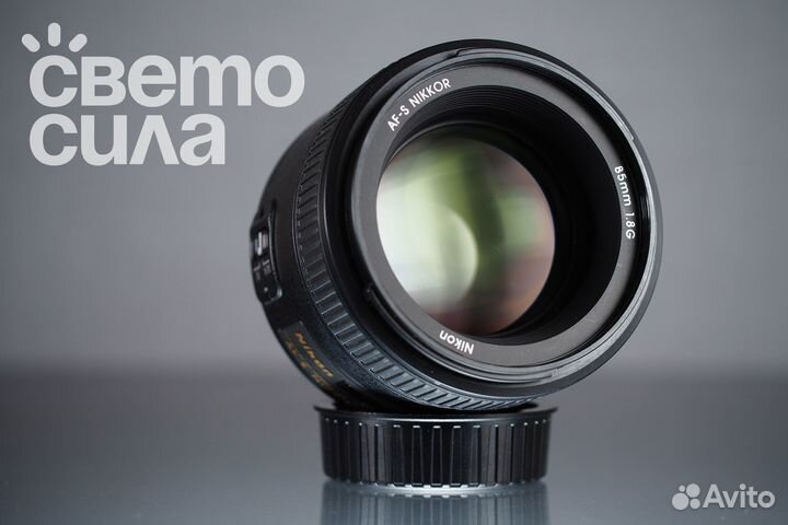 Nikon 85mm f/1.8 G как новый