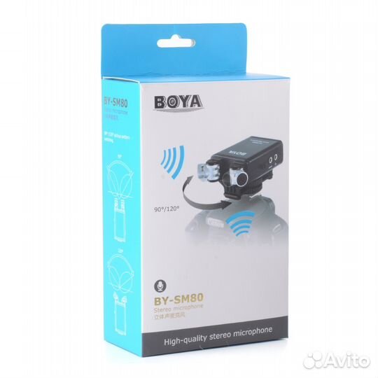 Стерео микрофон Boya BY-SM80