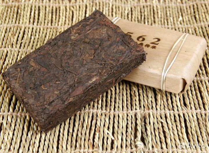 Чай пуэр Шу Цзинь Дянь 2008 г, китайский чай, чёрн