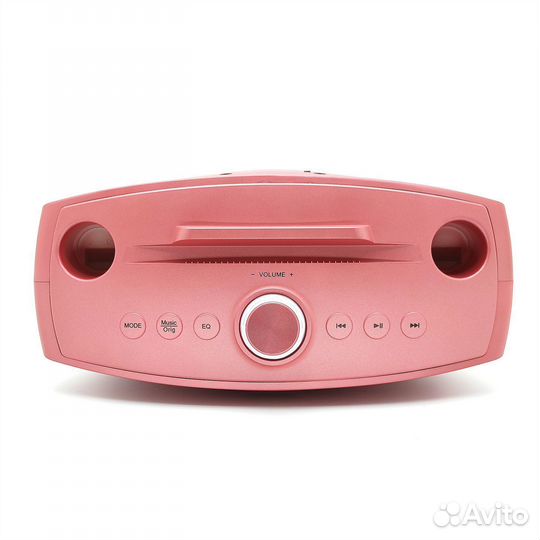 Караоке система sdrd SD-306 розовая, 2 микрофона