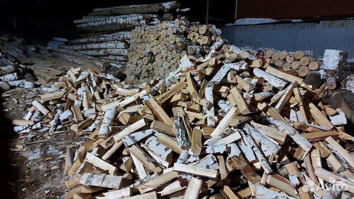 Дрова березовые колотые с доставкой Б.Исток