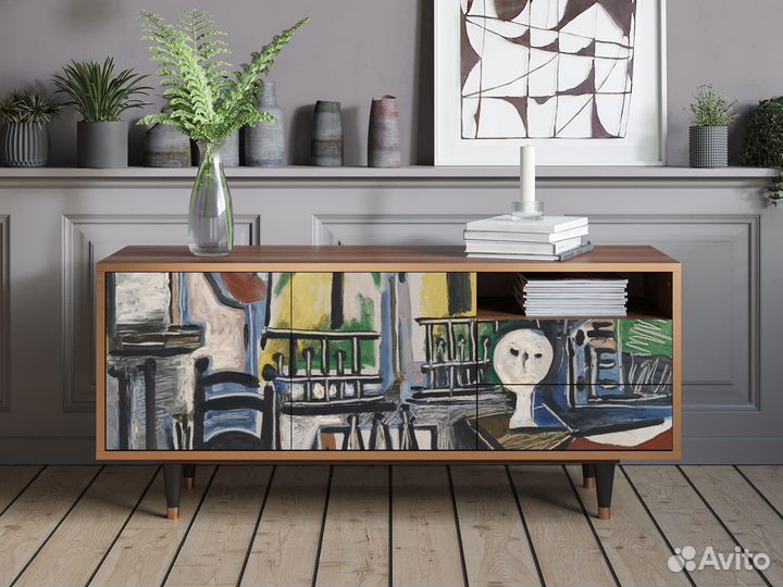 Тв-тумба T7 - Орех - The Studio