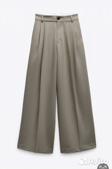 Брюки палаццо zara