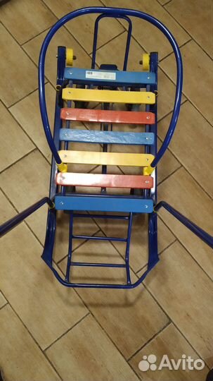 Детские санки коляска