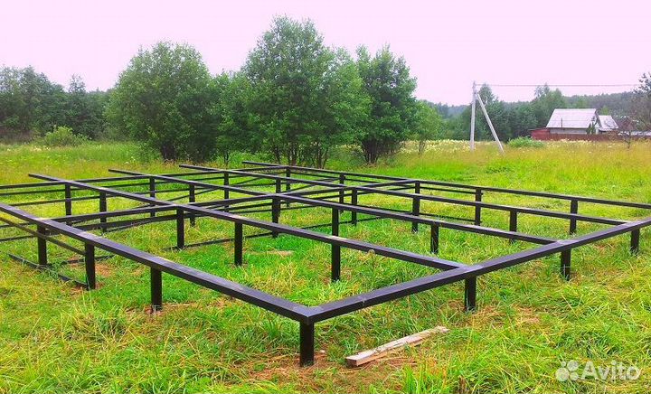 Винтовые сваи, монтаж свай