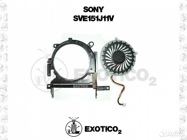 Sony vaio SVE151J11V Кулер