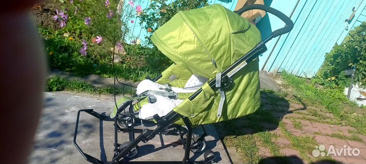 Детские санки коляска