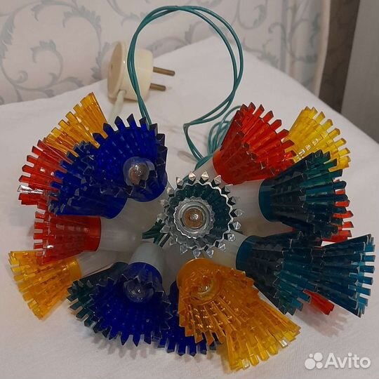 Гирлянда электрическая СССР