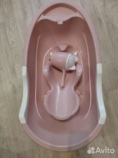 Детская ванночка для купания с горкой