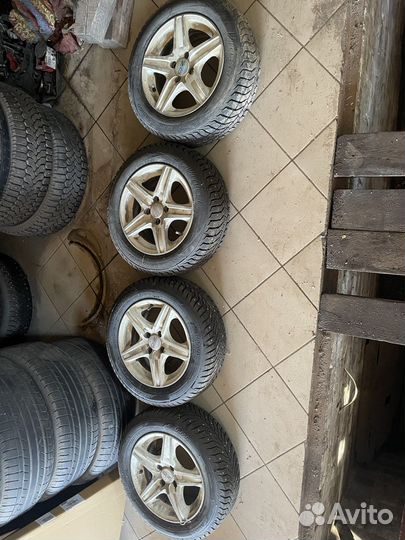 Зимние литые колеса r14 в сборе на ваз