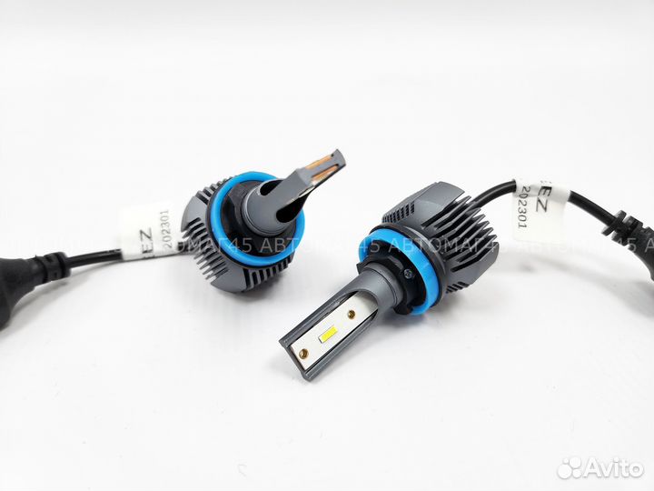 Светодиодные лампы Led H11 S1 plus 17вт 6000k 2шт