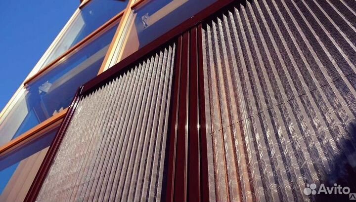 Москитные сетки плиссе на окна и двери