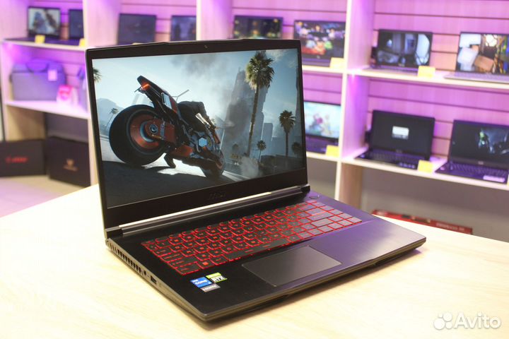 MSI/iрs/144Нz/i5-11400Н/rтх 3050/SSD Nvmе М.2 512