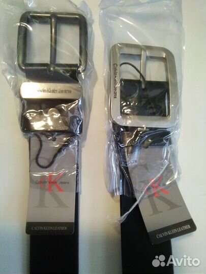 Мужской кожаный ремень