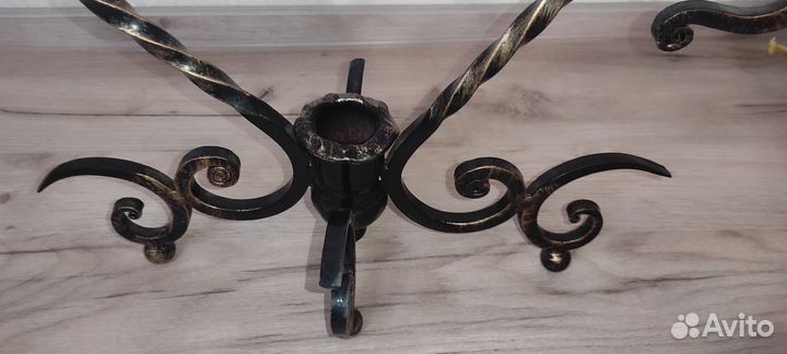 Подставка для шампуров кованная