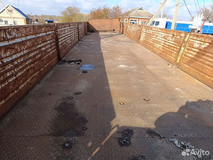 Полуприцеп бортовой МАЗ 938660-043, 2007