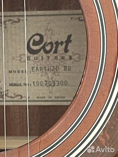 Акустическая гитара Cort earth70 BR