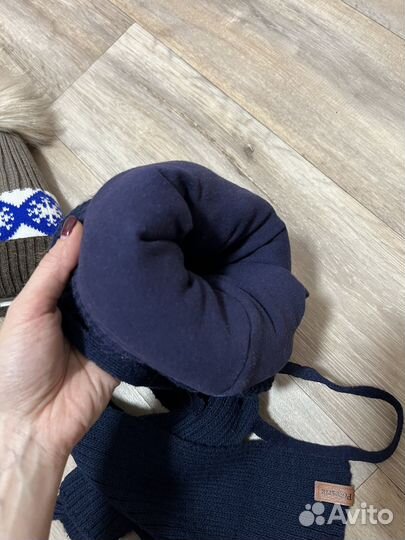 Зимняя шапка и шарф