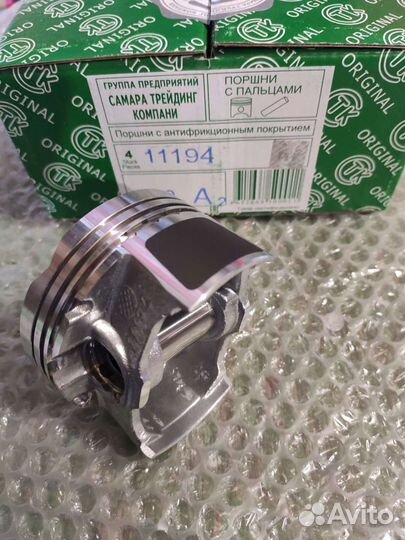 Поршневая ваз Калина дв.11194 не гнет клапана 77.0