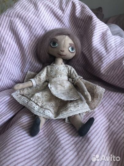 Кукла чердачная тыковка под старину ручная работа