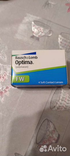 Линзы контактные