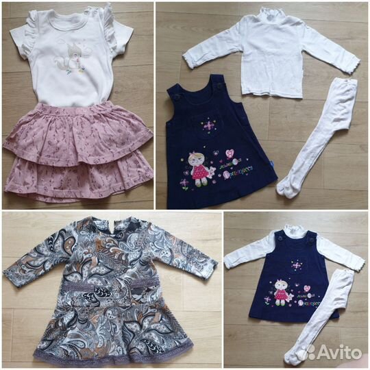 Платья для девочки 86