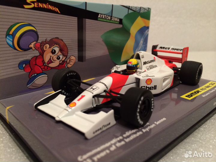 Качественные модели болидов Айртона Сенны 1:43 от