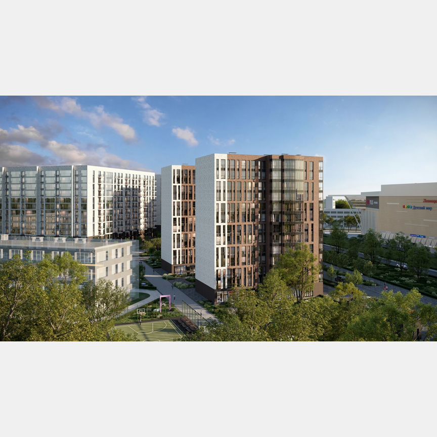 2-к. квартира, 64,4 м², 7/13 эт.