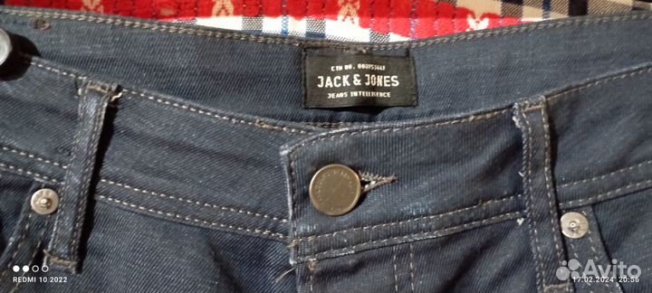 Джинсы мужские Jack & Jones TIM Дания 50р 34-32