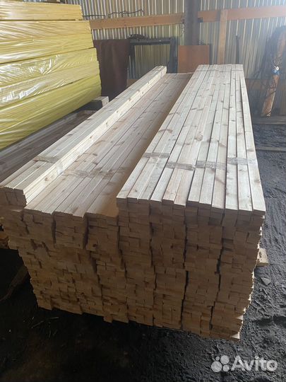 Рейка сухая строганная 20*40 20*50, брусок сухой с