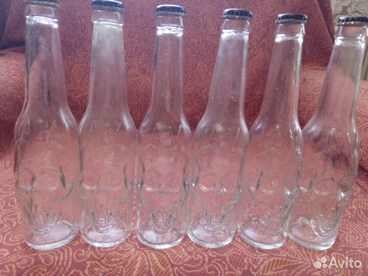 Бутылки стеклянные для хранения, декора,творчества