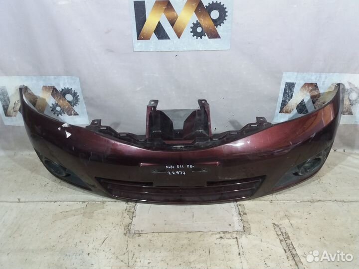 Nissan Note 08- Бампер Передний Бу оригинал
