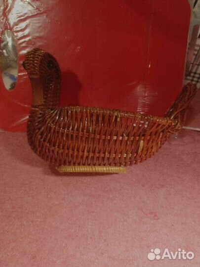 Корзина плетеная для хранения