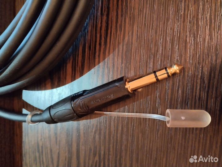 Кабель XLR (male) - jack, 10 метров