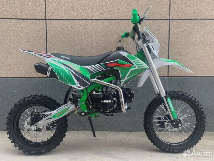 Питбайк BSE MX 125 17/14 (зеленый)