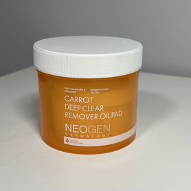 Очищающие диски для лица neogen carrot deep clear