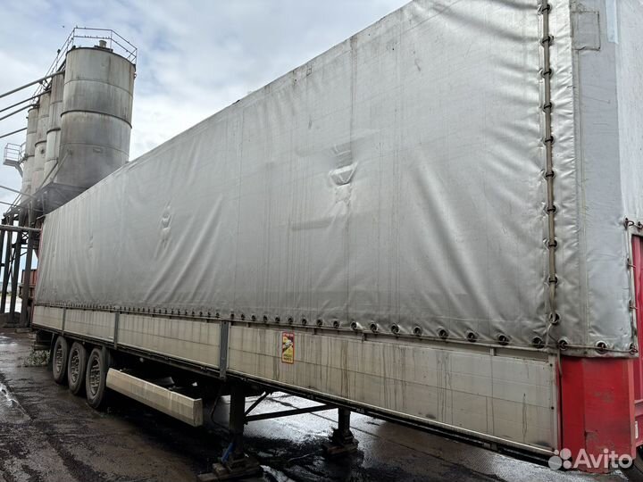 Полуприцеп шторно-бортовой Krone SD, 2011