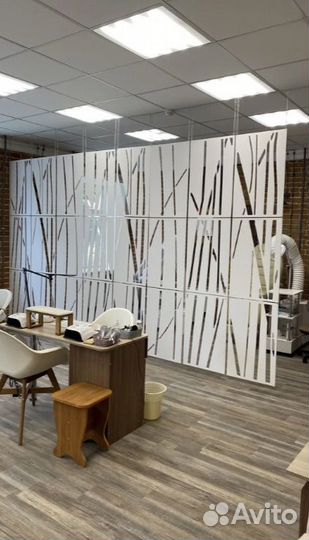 Перегородка для зонирования. Ширма