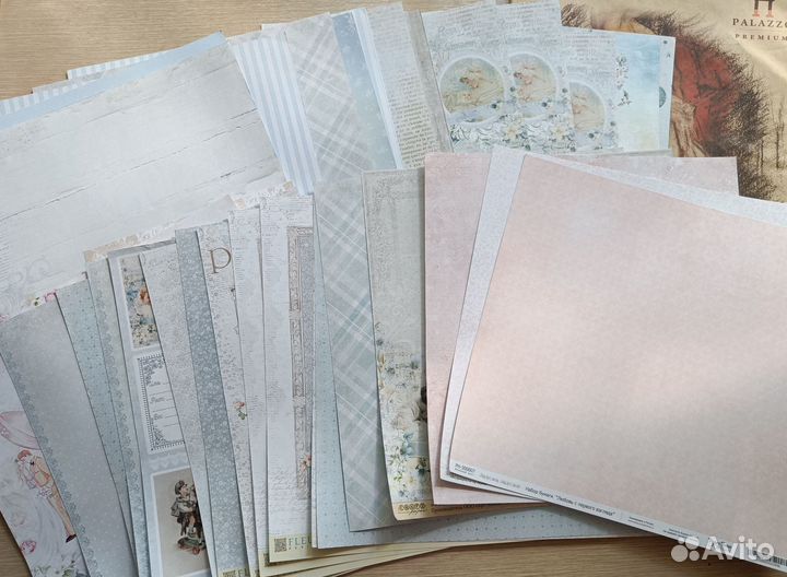 Бумага для скрапбукинга, картон, крафтбумага