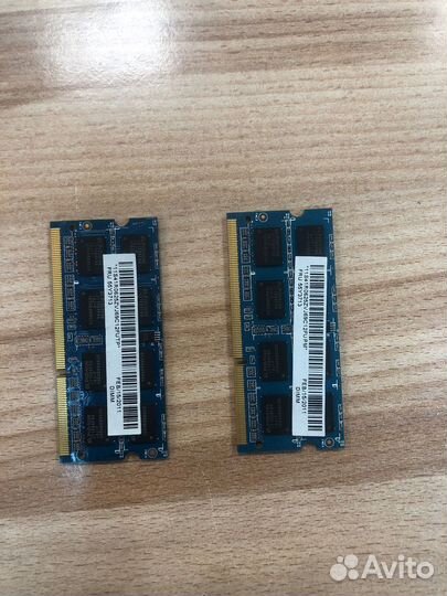 Оперативная память Ramaxel 2 Гб 2RX8(для ноутбука)