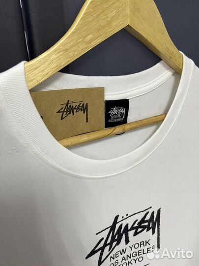 Футболка nike stussy стильная (хит 2024)